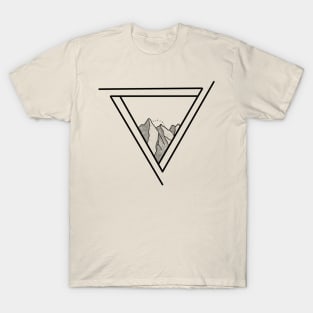 Mountain pointillism T-Shirt